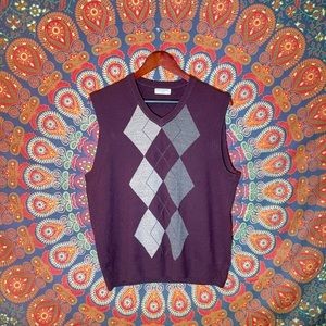 Argyle Sweater Vest